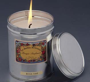 Bougie Rose Thé